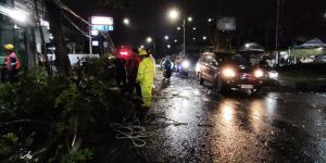 Tangerang Dihantam Badai, Pohon Tumbang dan Banjir Lumpuhkan Sejumlah Wilayah