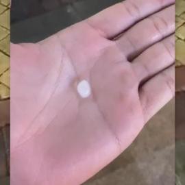 Hujan Es Seukuran Kerikil Guyur Tangerang dan Tangsel